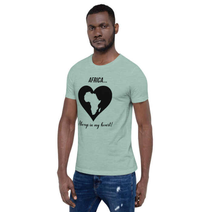 Africa... Always in my Heart! BHBoL Unisex T-Shirt - Image 4