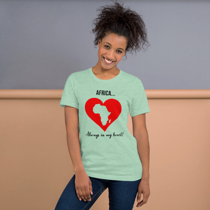 Africa... Always in my Heart! RHBoL Unisex T-Shirt - Image 3