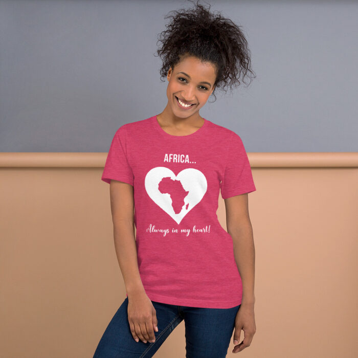 Africa... Always in my Heart! WHWoD Unisex T-Shirt - Image 2