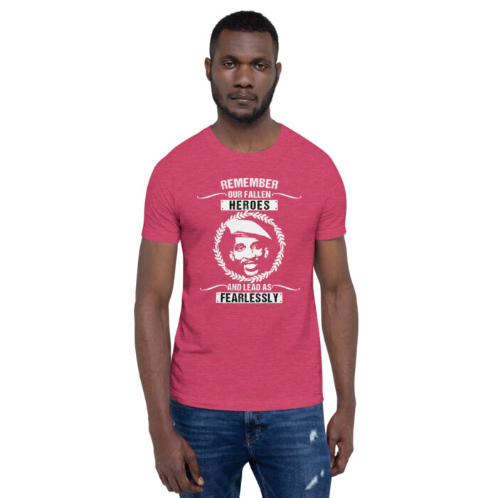 Africa's Fallen Heroes Thomas Sankara WoD Unisex T-Shirt - Image 25