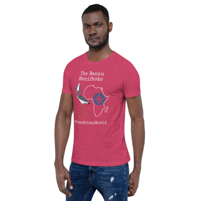 Panafrican World Bennu Manifesto WoD Unisex T-Shirt - Image 21