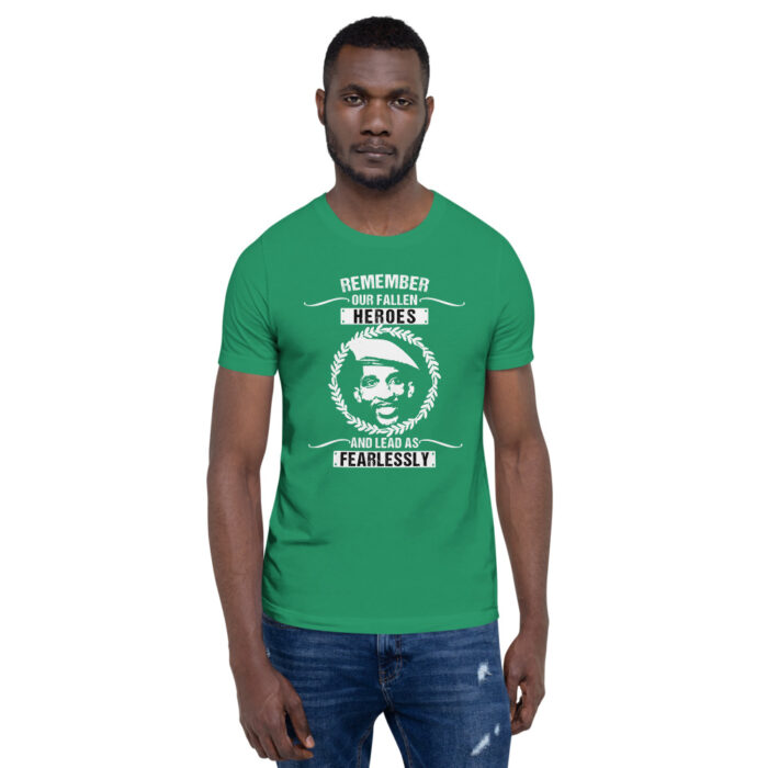 Africa's Fallen Heroes Thomas Sankara WoD Unisex T-Shirt - Image 37