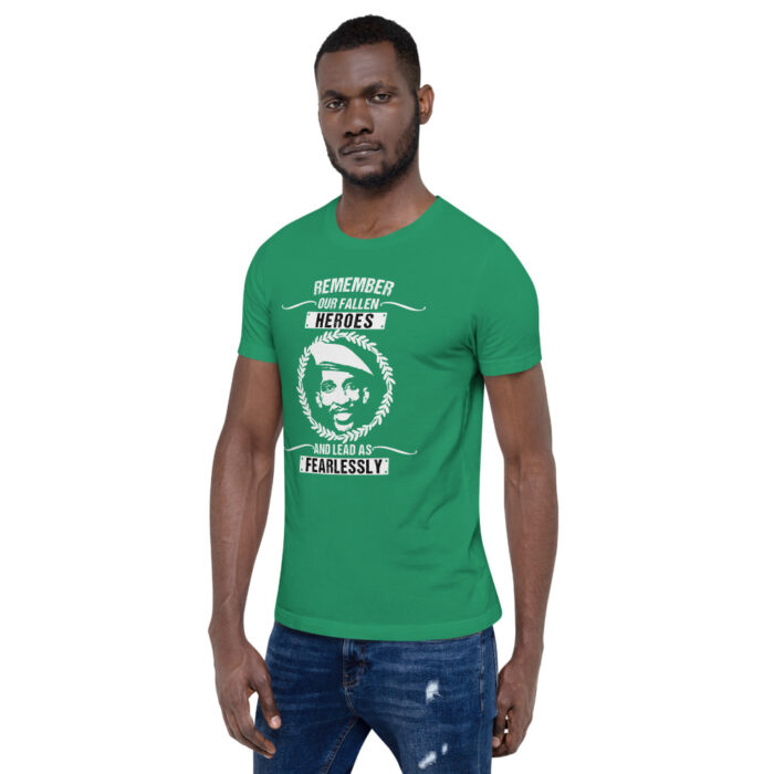 Africa's Fallen Heroes Thomas Sankara WoD Unisex T-Shirt - Image 38