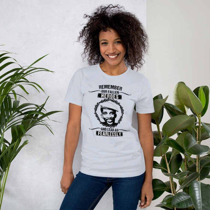 Africa's Fallen Heroes Thomas Sankara BoL Unisex T-Shirt - Image 8