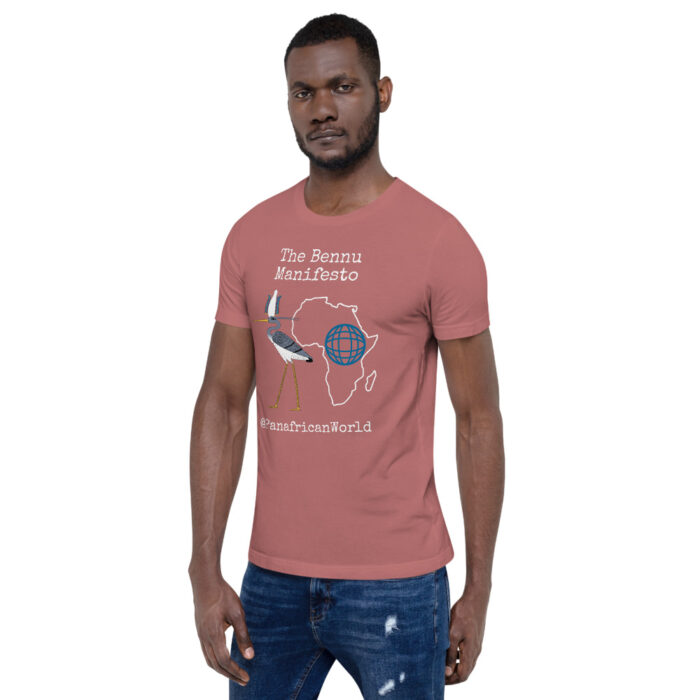 Panafrican World Bennu Manifesto WoD Unisex T-Shirt - Image 33