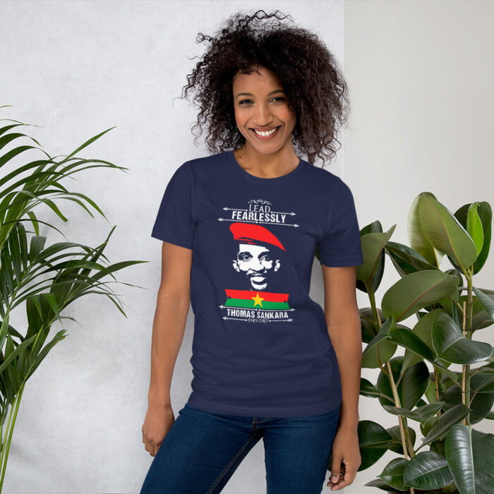 Africa's Fallen Heroes Thomas Sankara MCPWoD Unisex T-Shirt - Image 5