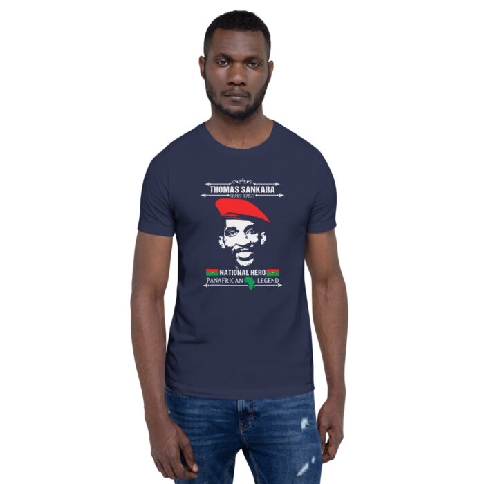 Africa's Fallen Heroes Thomas Sankara MCPWoD2 Unisex T-Shirt - Image 8