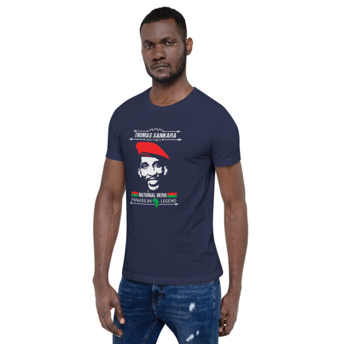 Africa's Fallen Heroes Thomas Sankara MCPWoD2 Unisex T-Shirt - Image 9