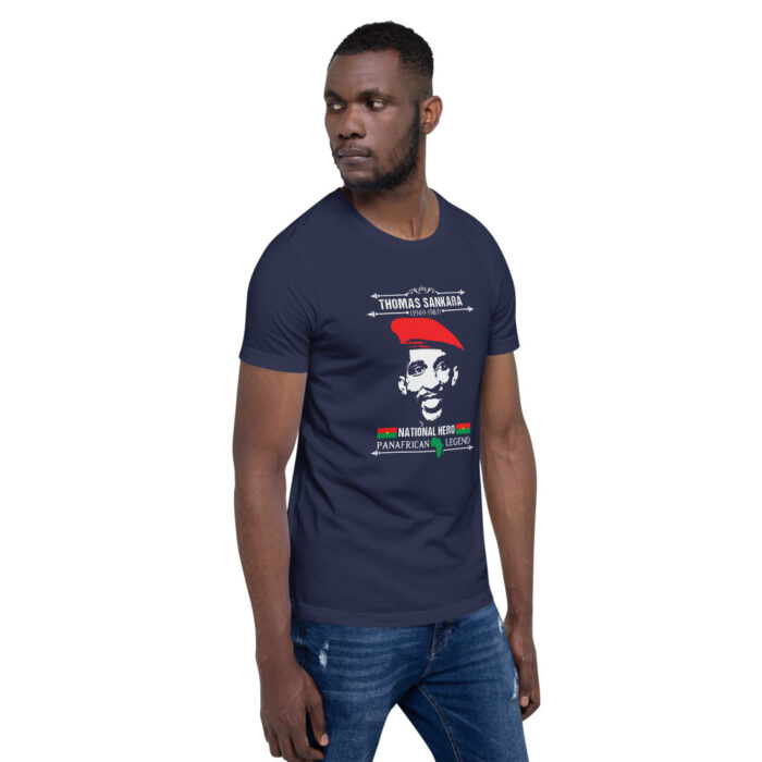 Africa's Fallen Heroes Thomas Sankara MCPWoD2 Unisex T-Shirt - Image 10