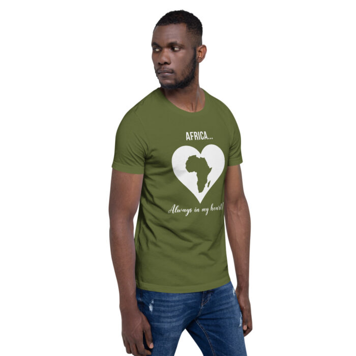 Africa... Always in my Heart! WHWoD Unisex T-Shirt - Image 25