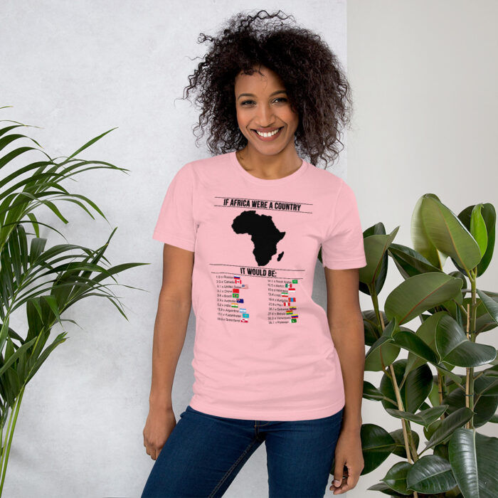 Africa's Real Size BoL Unisex T-Shirt - Image 7