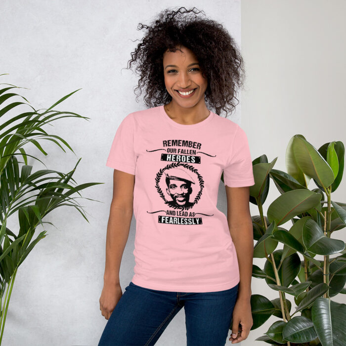 Africa's Fallen Heroes Thomas Sankara BoL Unisex T-Shirt - Image 5