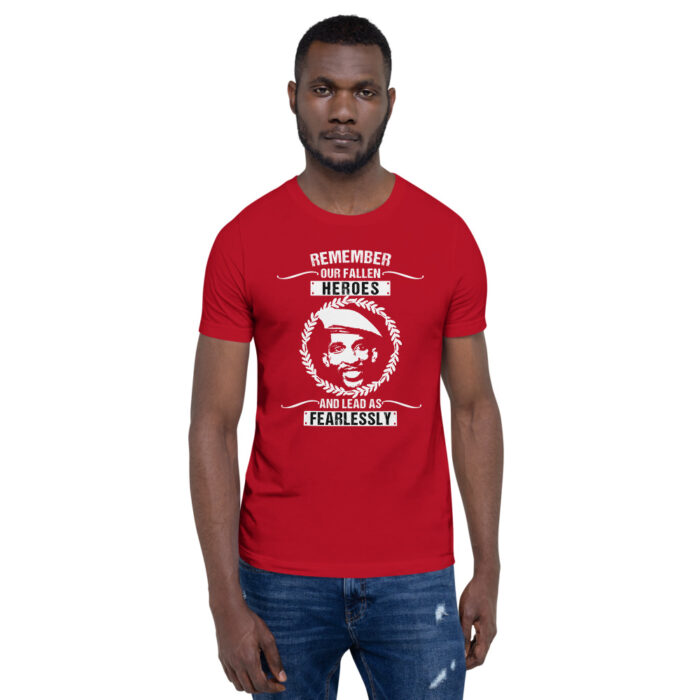 Africa's Fallen Heroes Thomas Sankara WoD Unisex T-Shirt - Image 13