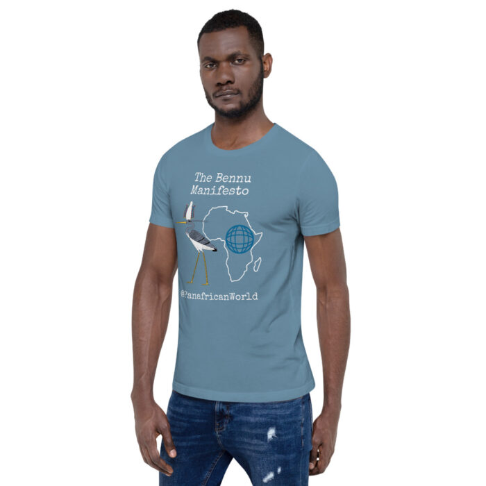 Panafrican World Bennu Manifesto WoD Unisex T-Shirt - Image 36